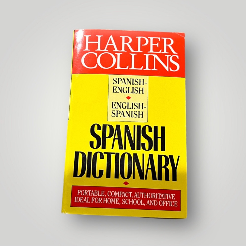 Harper‎ Collins Spanish Dictionary Book Paperback